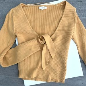 Pacsun Tie Front Top